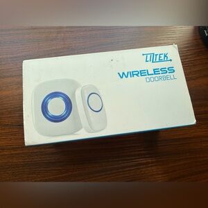 Wireless Doorbell White New